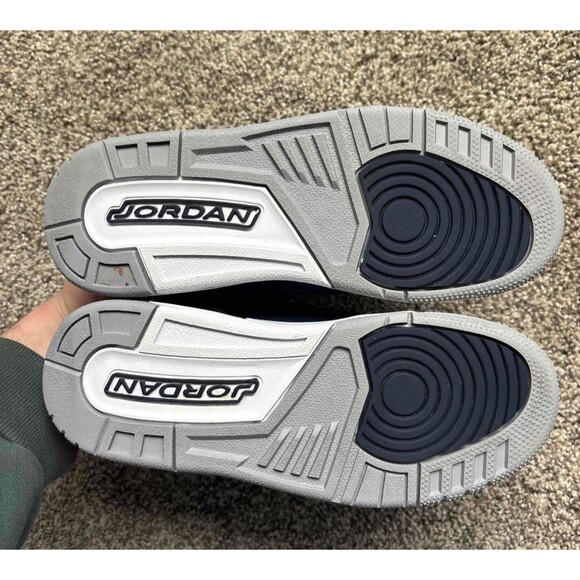 Nike Air Jordan 3 Retro Georgetown Size 5 Youth (Size 6.5 Women’s) - Picture 5 of 9